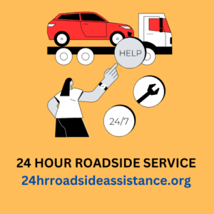 24 HOUR ROADSIDE SERVICE LOGO